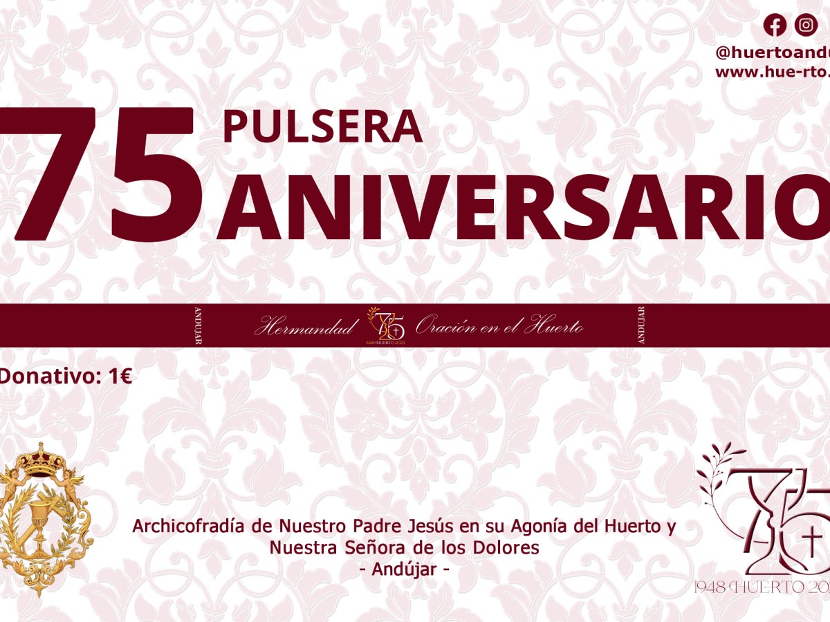 PULSERA 75 ANIVERSARIO